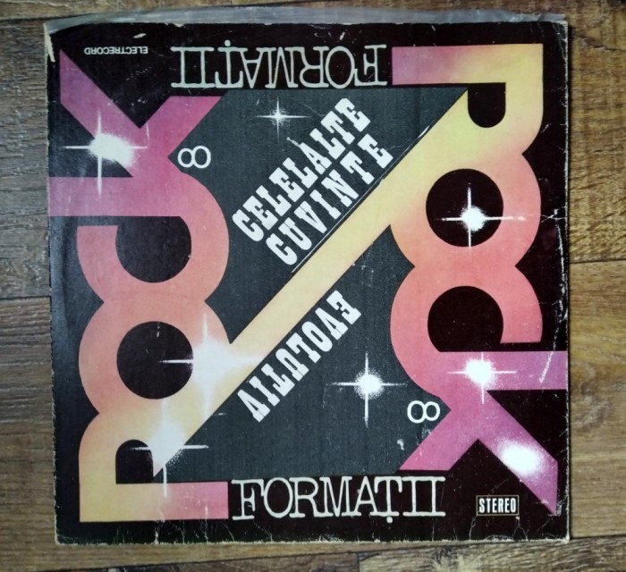 DD- Formatii Rock 8 - Evolutiv / Celelalte Cuvinte disc vinyl lp muzica rock