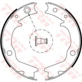 Set saboti frana, frana de mana MITSUBISHI OUTLANDER I (CU) (2001 - 2006) TRW GS8479
