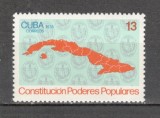Cuba.1976 Constitutia socialista SC.609
