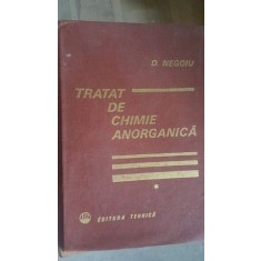 Tratat de chimie anorganica vol.1- D.Negoiu