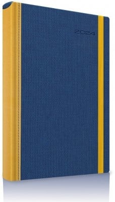 Agenda datata 2024 RO A5, 352 pagini, coperta din piele sintetica, Premium