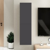 Cumpara ieftin Comodă TV, gri, 30,5x30x110 cm, lemn prelucrat