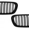 Grile Centrale BMW 3 Series E46 Coupe Cabrio 2 Doors Non Facelift (1999-2002) Negru Lucios M Design Performance AutoTuning