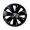 Set 4 capace roti Negre Cu Inel Cromat Energy R14 pentru gama auto BMW