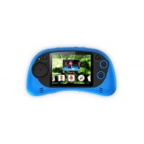 Consola jocuri Serioux, ecran 2.7 inch, 960 x 240 px, portabila, procesor Sunplus, jack 3.5 mm, mini USB, 200 jocuri incluse, Albastru