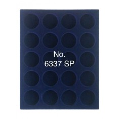Tava pentru monede Nova cu 20 locasuri de 37.5 mm