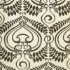 Tapet clasic, lux, alb, unt, negru, catifea, dormitor, elegant, 80647