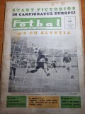 fotbal 3 noiembrie 1966-interviu mircea lucescu,romania-elvetia 4-2