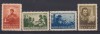 BULGARIA , MILITARA 1948 MI. 656-659 MNH, Nestampilat