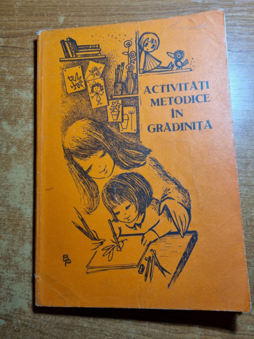 revista de pedagogie - activitati metodice in gradinita - din anul 1980