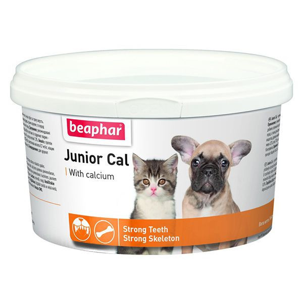 Junior Cal - supliment alimentar pentru pisicuţe și cățeluşi, 200g