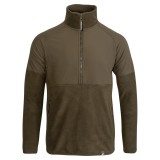 Bluză Fleece Jack Pyke Bleasdale cu Semi-Fermoar &ndash; Olive &Icirc;nchis