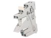 Releu Intermediar DPDT RELPOL 24VDC 8A Serie PI84 Montaj Sina DIN