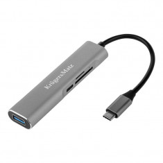 HUB USB Type C - HDMI USB3.0 SD MICROSD +USB Type C KRUGER&MATZ