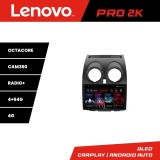 Navigatie Nissan Qashqai Lenovo Kit-499 8 core QLED 2K 4+64 360 Android Waze USB Navigatie Internet Youtube Radio