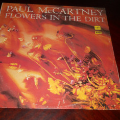 PAUL McCARTNEY - FLOWERS IN THE DIRT DISC VINIL LP, Melodia, 1990, URSS