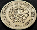 Cumpara ieftin Moneda exotica 50 CENTIMOS - PERU, anul 2012 * Cod 4578, America Centrala si de Sud