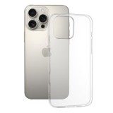 Husa pentru iPhone 16 Pro Max - Techsuit Clear Silicone [Big Lens Hole] - Transparent
