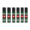 Set 6 Spray Autoaparare NATO Jet, 60ml/buc, 3m Raza Actiune, Idealstore, Verde