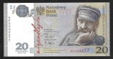 POLONIA 20 ZLOTI / ZLOTYCH 2018 , UNC , P- 192a , 100 Ani de la INDEPENDENTA , necirculata , in Folder bancar + pliant