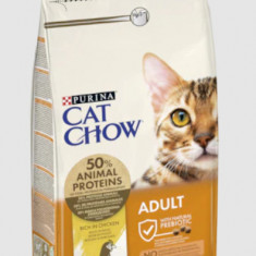 Hrana uscata pentru pisici Cat Chow Pui 1.5 Kg