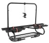 Suport Biciclete Rulota/Camper Menabo Touren B, 2 Biciclete, Aluminiu, Max 50kg, Prindere Cadru/Roata, Negru