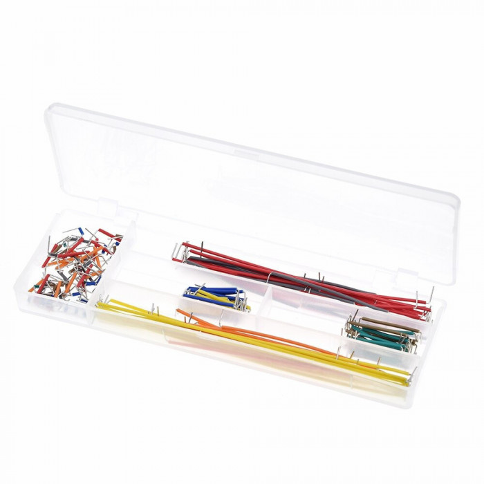 Cabluri lungime intre 2 - 125 mm jumper placa test breadboard Arduino (b.8304W)