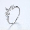 Inel din argint lucrat manual cu frunze de maslin ARG301, Argintboutique