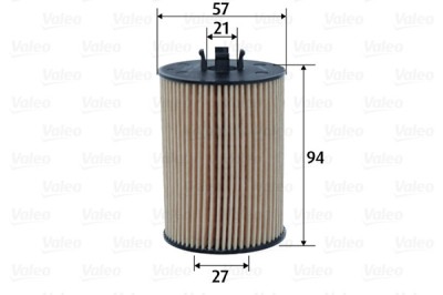VALEO 586560 Filtru ulei foto