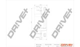 Dr!ve+ DP1110.13.0018 filtru combustibil