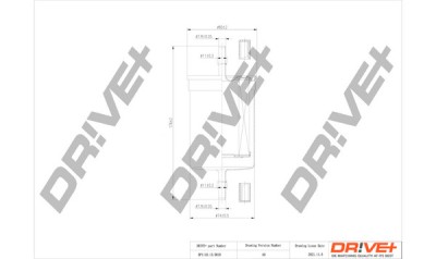 Dr!ve+ DP1110.13.0018 filtru combustibil foto