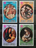 BC621, Saint Luacia 1979, serie picturi, anul international al copilului, Nestampilat