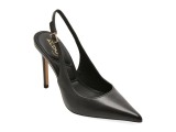 Pantofi eleganti ALDO STESSY SLING 2.0 Negri Piele Naturala Femei Catarama