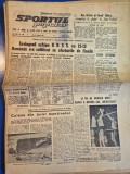 ziarul sportul popular 16 ianuarie 1967 - echipa de fotbal metalul hunedoara