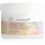 Wella Professionals ColorMotion+ mască cu efecte de re&icirc;nnoire și de &icirc;ntinerire pentru par deteriorat si vopsit 500 ml