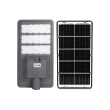 Lampa solara stradala eMazing, IP65, senzor de lumina, 306 LED-uri SMD, 3000 lm, panou 40W, putere 300W, autonomie 12-16 ore, telecomanda, montare pri