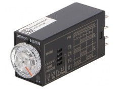Timer H3YN-4-B 24VDC 0.1s-10min 250VAC 3A 4PDT