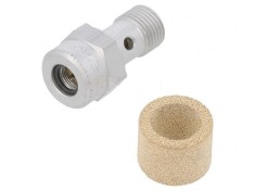 Drosel de exhaustare aluminiu 520l/min 0-10bar