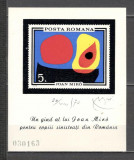 Romania.1970 Pictura:Inundatia-Bl. DR.263, Nestampilat