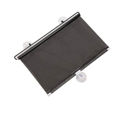 Rulou retractabil cu ventuze tip parasolar pentru casa sau masina, 68 x 125 cm foto