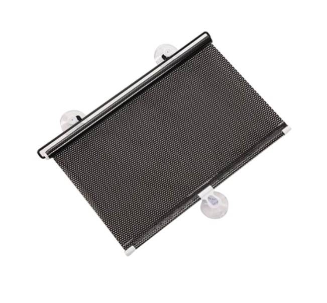 Rulou retractabil cu ventuze tip parasolar pentru casa sau masina, 68 x 125 cm