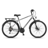 Bicicleta City Umit Montana M-480-S-2D, culoare gri, roata 28&quot;, cadru otel, fran... Cod:52843480001