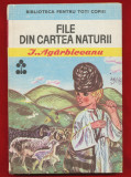 &quot;File din Cartea Naturii&quot; - Biblioteca Pentru Toti Copiii, 1986, Ion Agarbiceanu