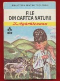 &quot;File din Cartea Naturii&quot; - Biblioteca Pentru Toti Copiii, 1986, Ion Agarbiceanu
