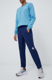 Cumpara ieftin Adidas Performance pantaloni de antrenament Designed for Movement culoarea albastru marin, neted