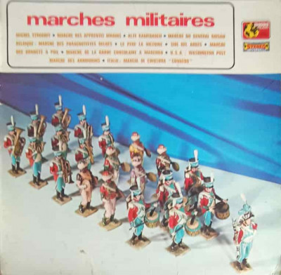 Disc vinil, LP. Marches militaires-Ddondeyne, Agossez, Plonginotti, Das Berl. Blasorch foto