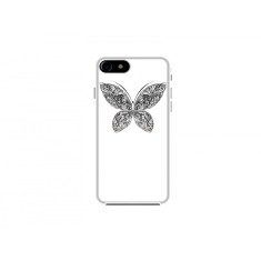 Husa Silicon iPhone X iPhone XS Clear Butterfly&nbsp;
