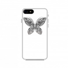 Husa Silicon iPhone X iPhone XS Clear Butterfly 