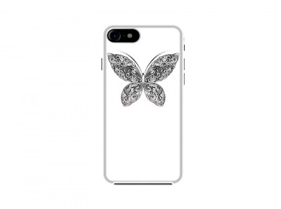 Husa Silicon iPhone X iPhone XS Clear Butterfly&amp;nbsp; foto