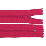 Fermoar spiralat nedetasabil Crisalida, lungime 20 cm Magenta